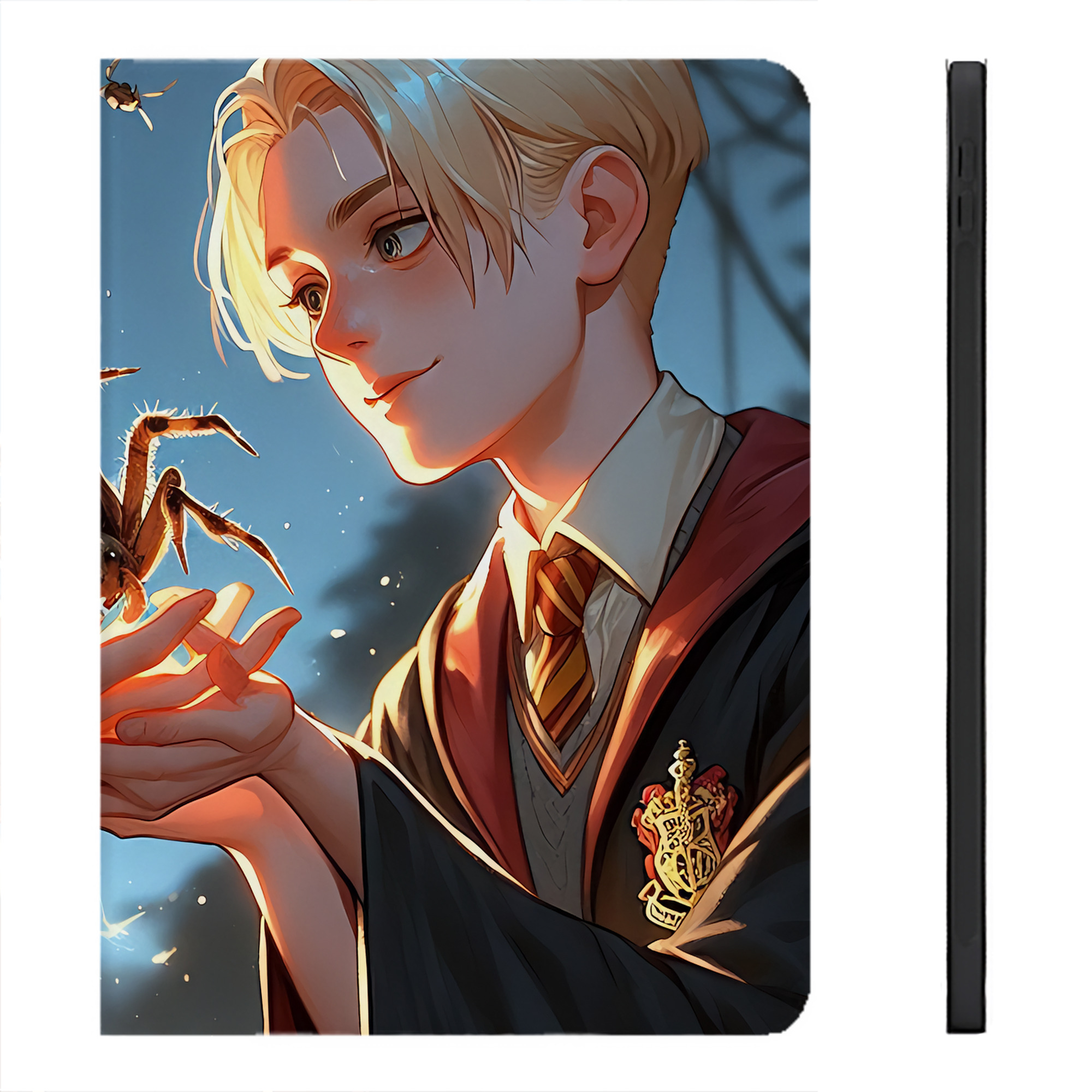 （画像用） Harry Potter ハリー・ポッターシリーズ IPadケース ペンホルダー付き ブックスタイルデザイン